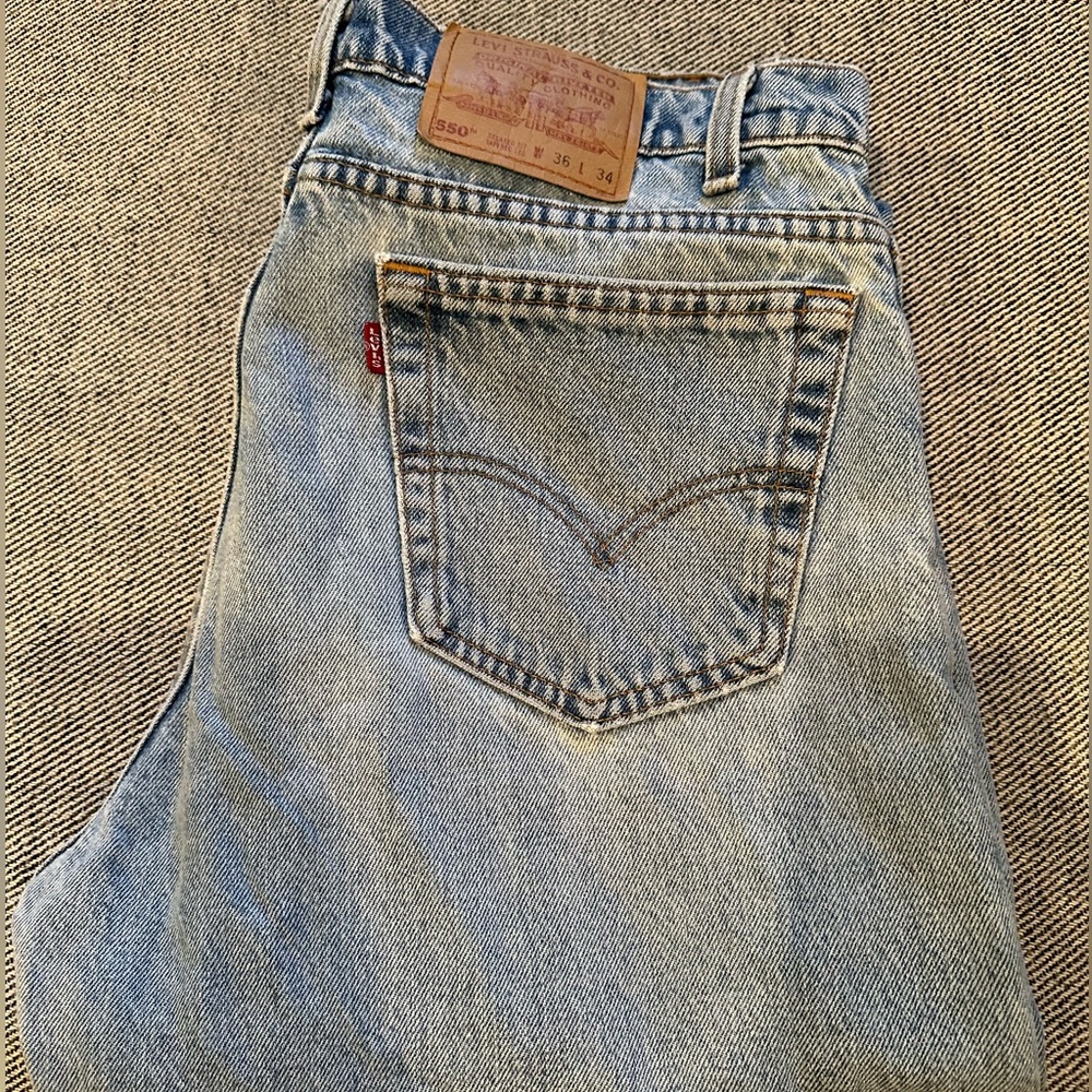Levi’s 550 Relaxed Fit Tapered Leg W36 L34